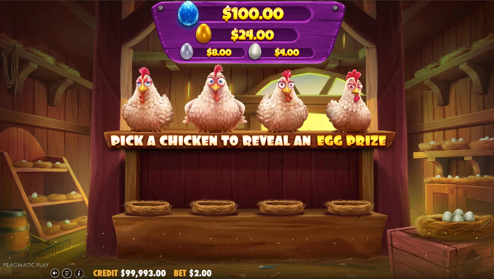Chicken Chase Demo Slot