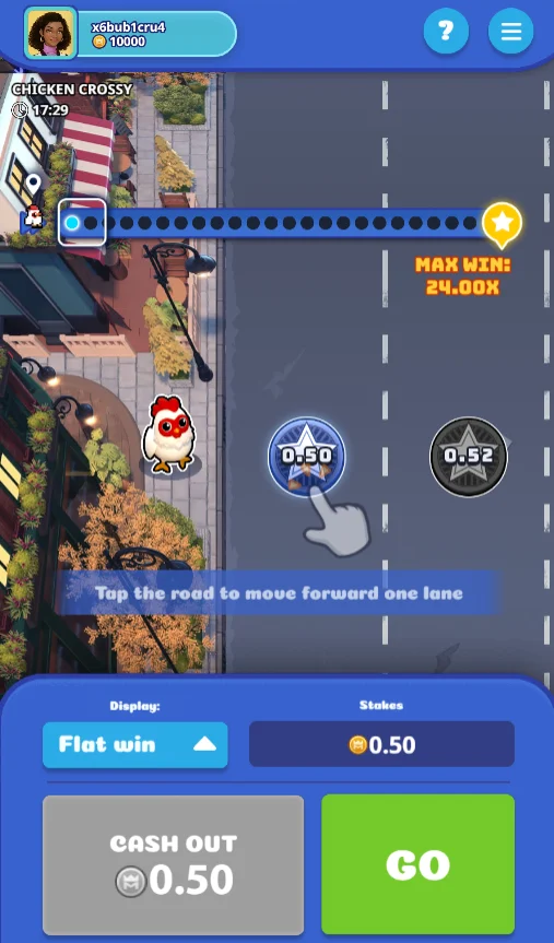 Chicken Crossy Demo Spiel