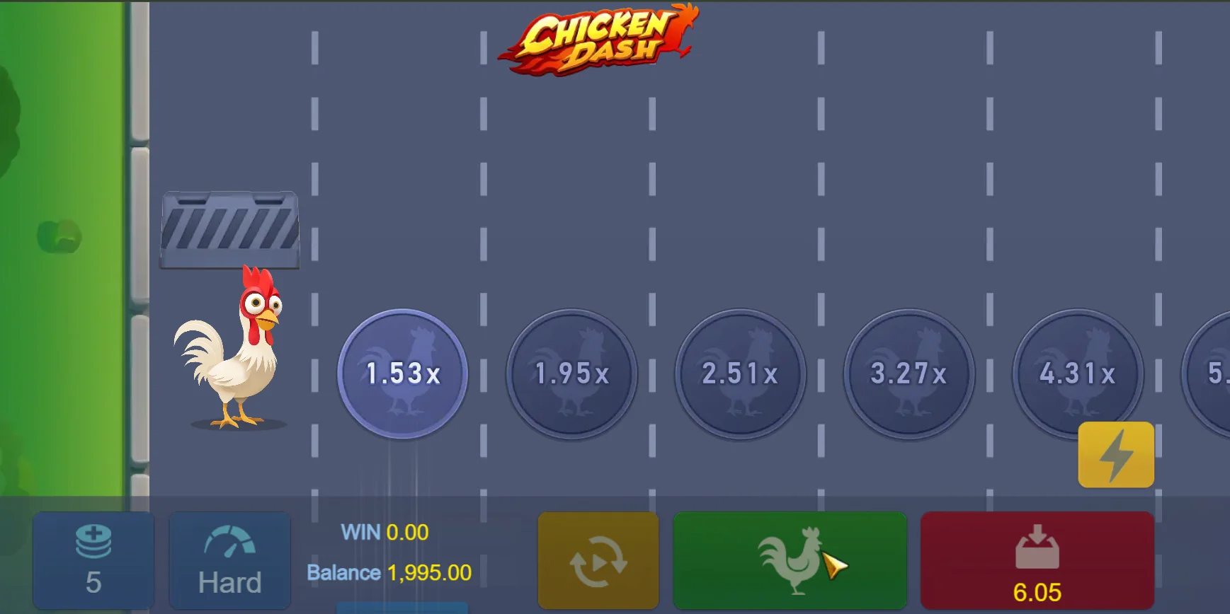 Chicken Dash Demo Spiel