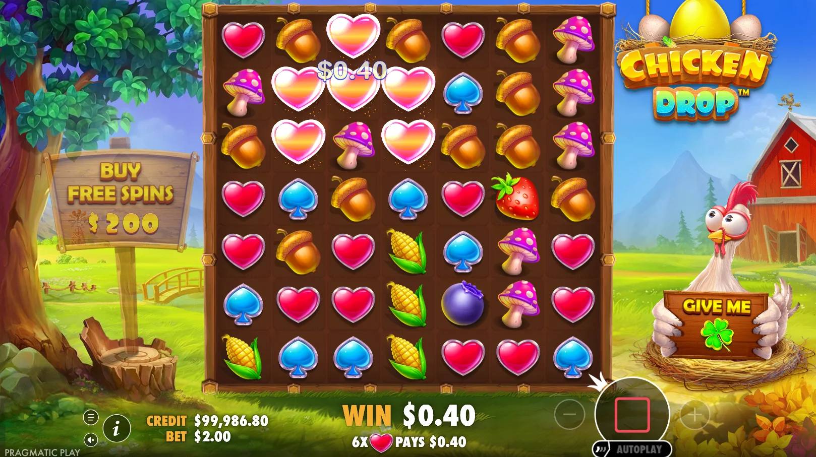 Chicken Drop Bonus