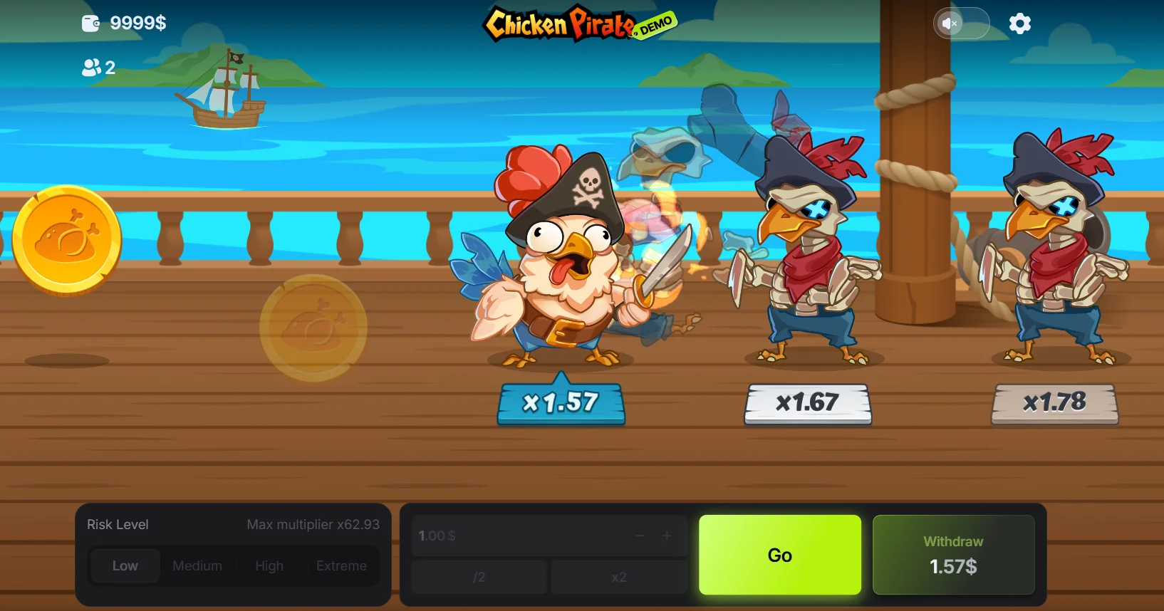 Chicken Pirate Demo