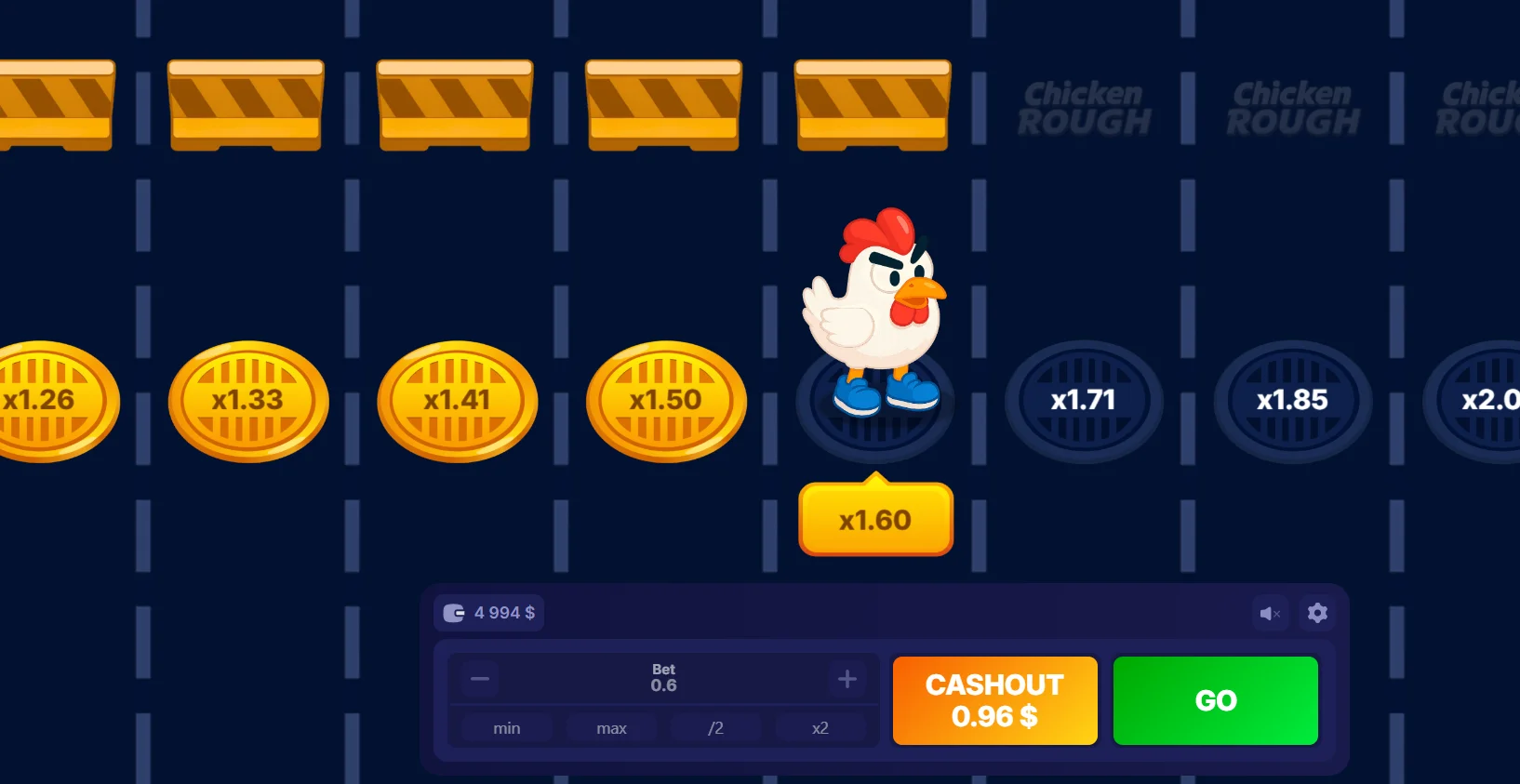Chicken Rough Demo Spiel