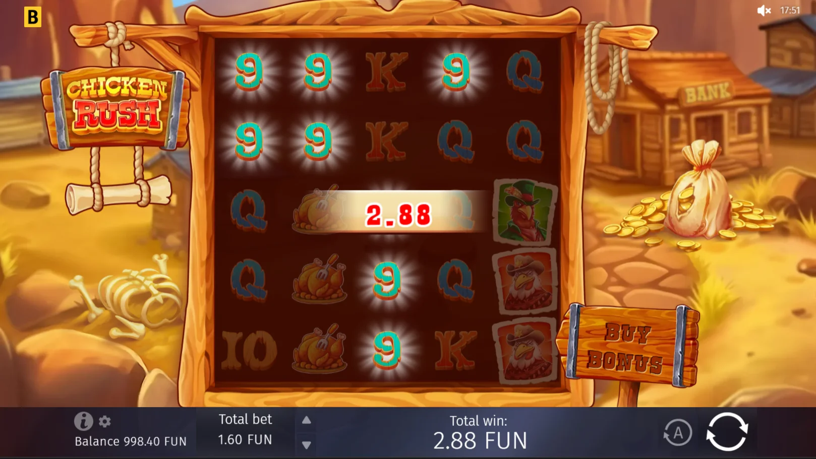 Chicken Rush Bonus