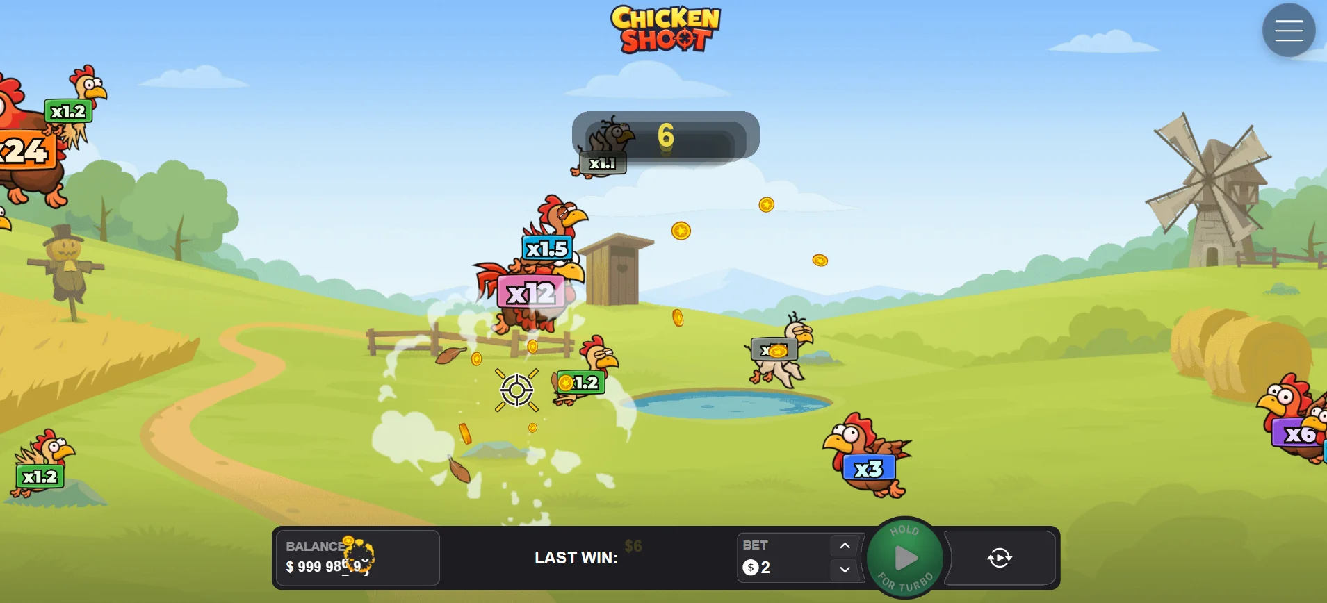 Chicken Shoot Spiel