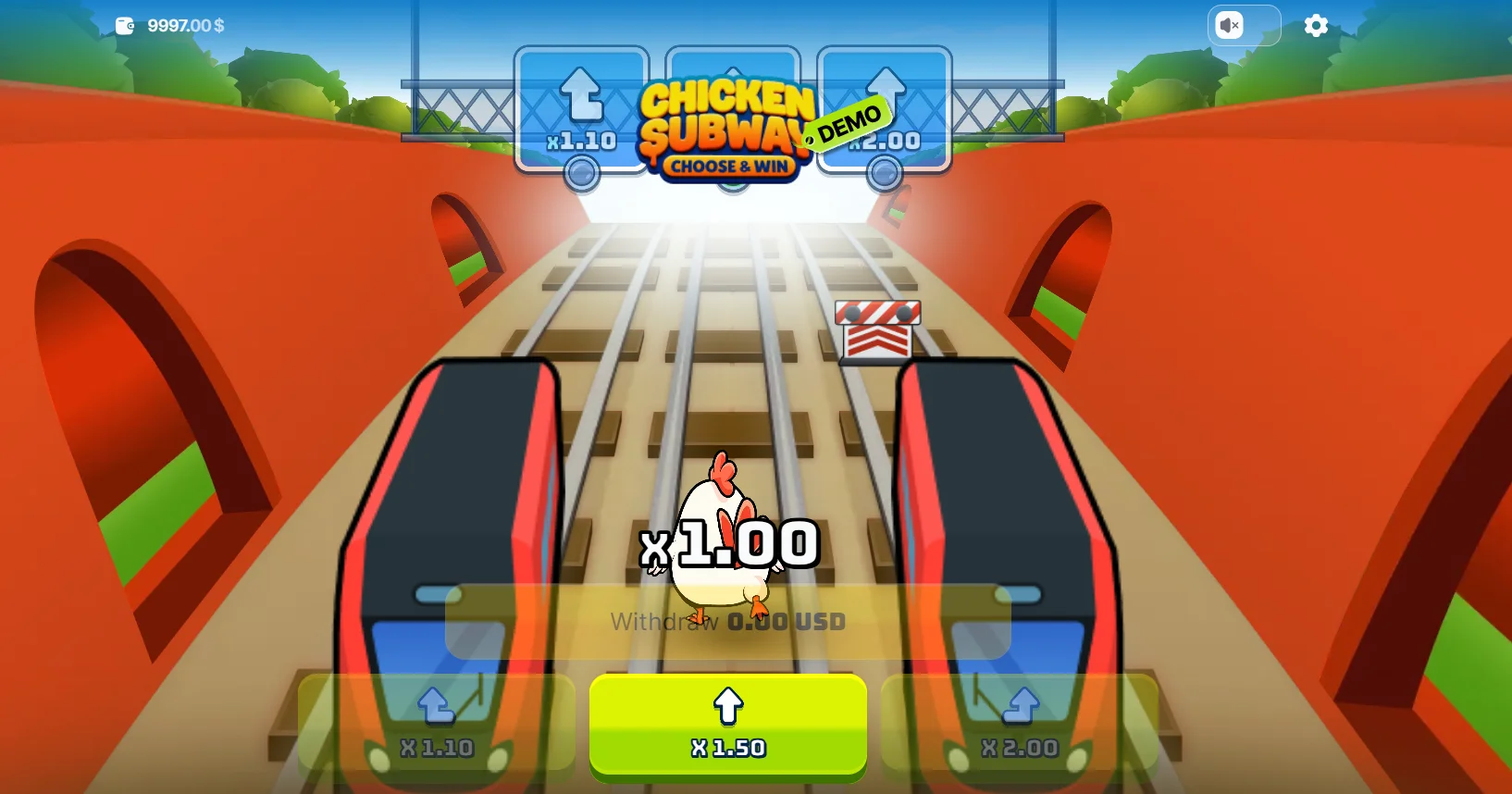 Chicken Subway Demo