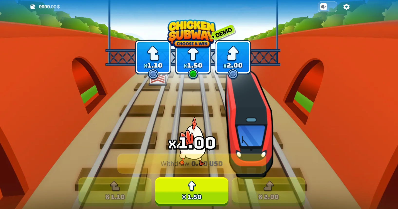 Chicken Subway Spiel