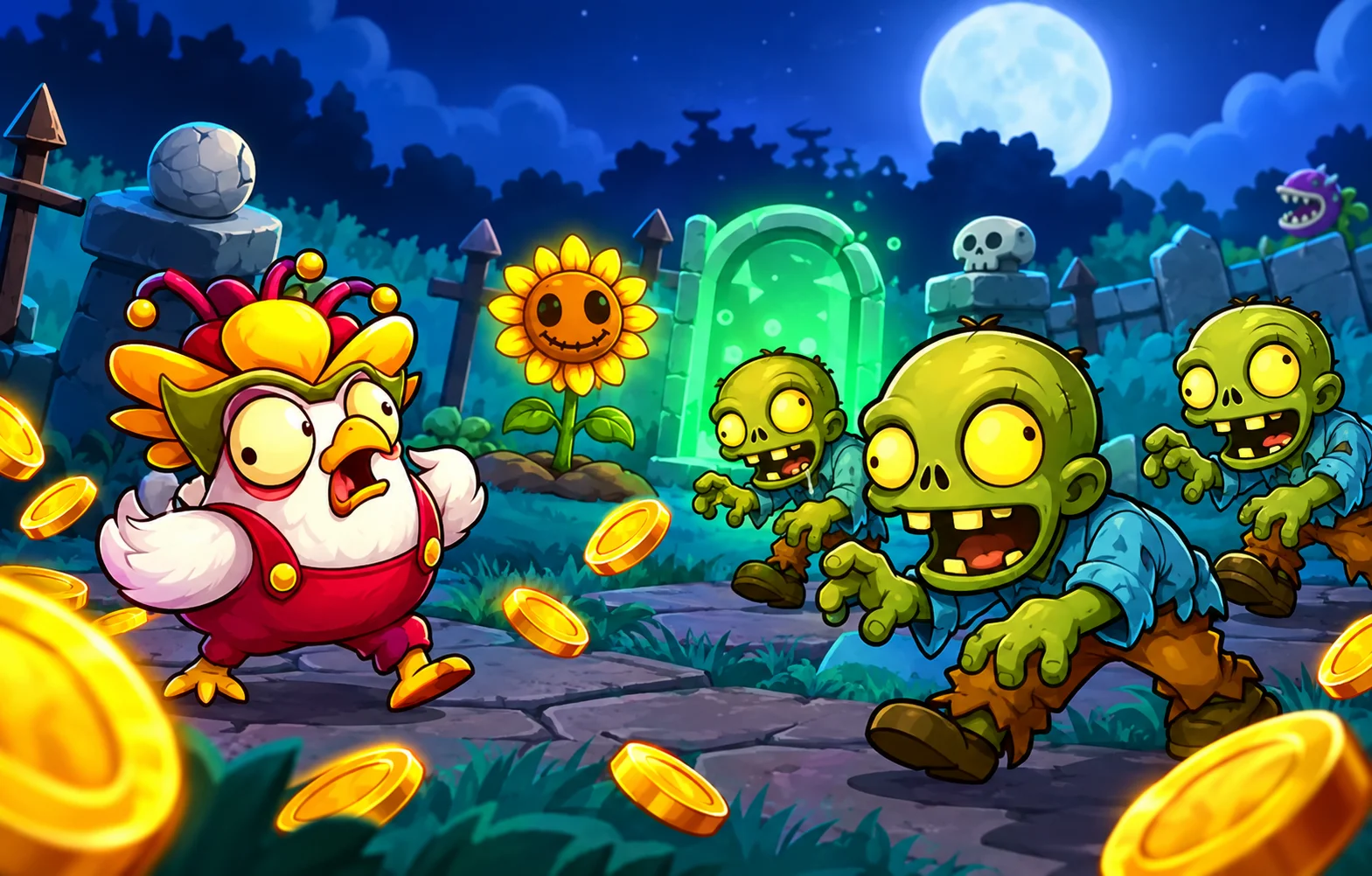 Chicken vs Zombies