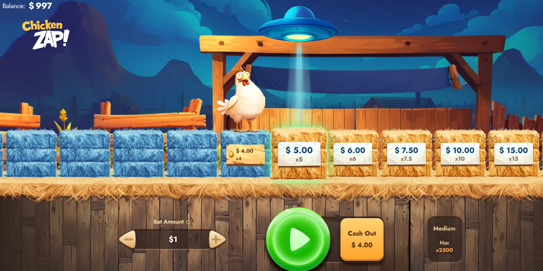 Chicken Zap Bonus