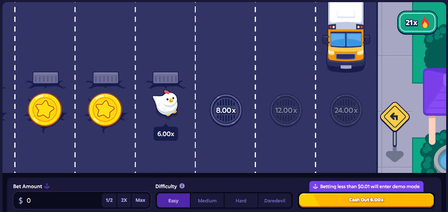 Mission Uncrossable Bonus