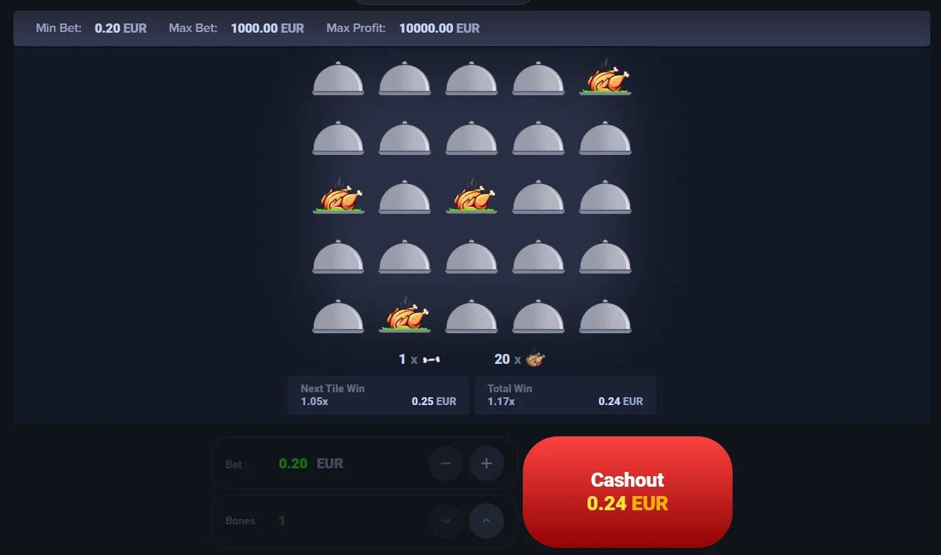 MyStake Chicken Bonus