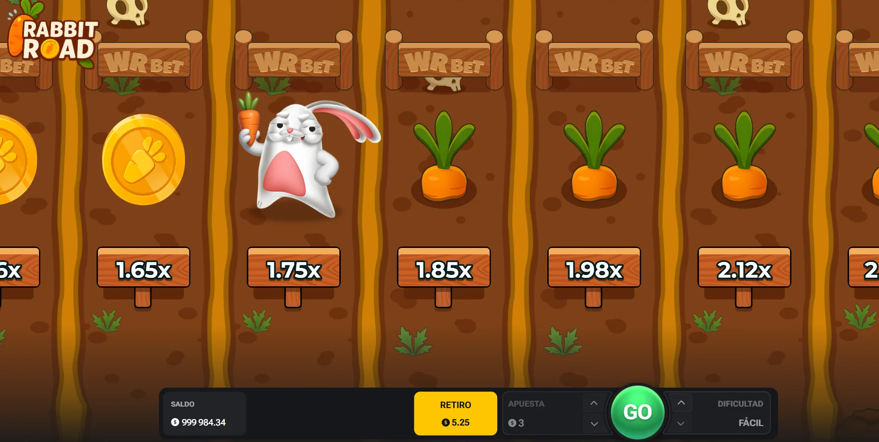 Rabbit Road Demo Spiel