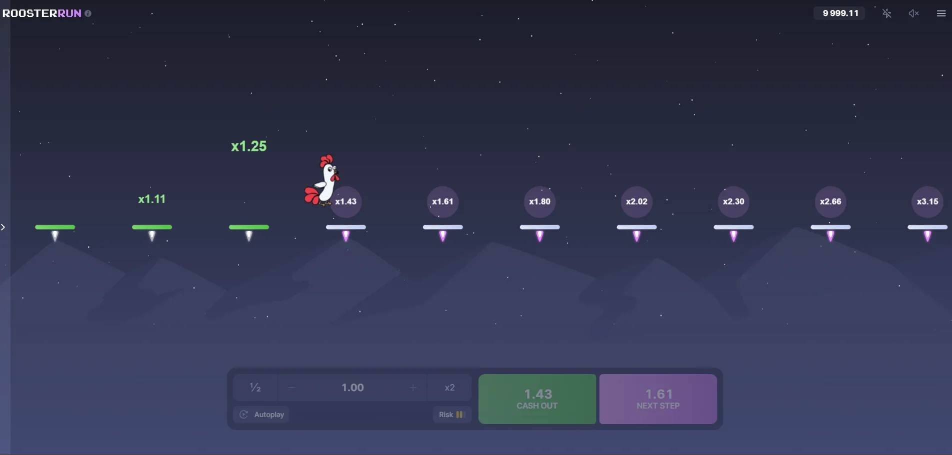 Rooster Run Bonus