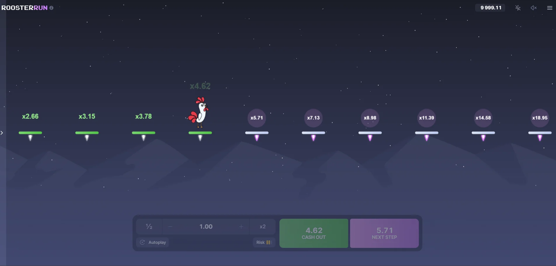 Rooster Run Spiel