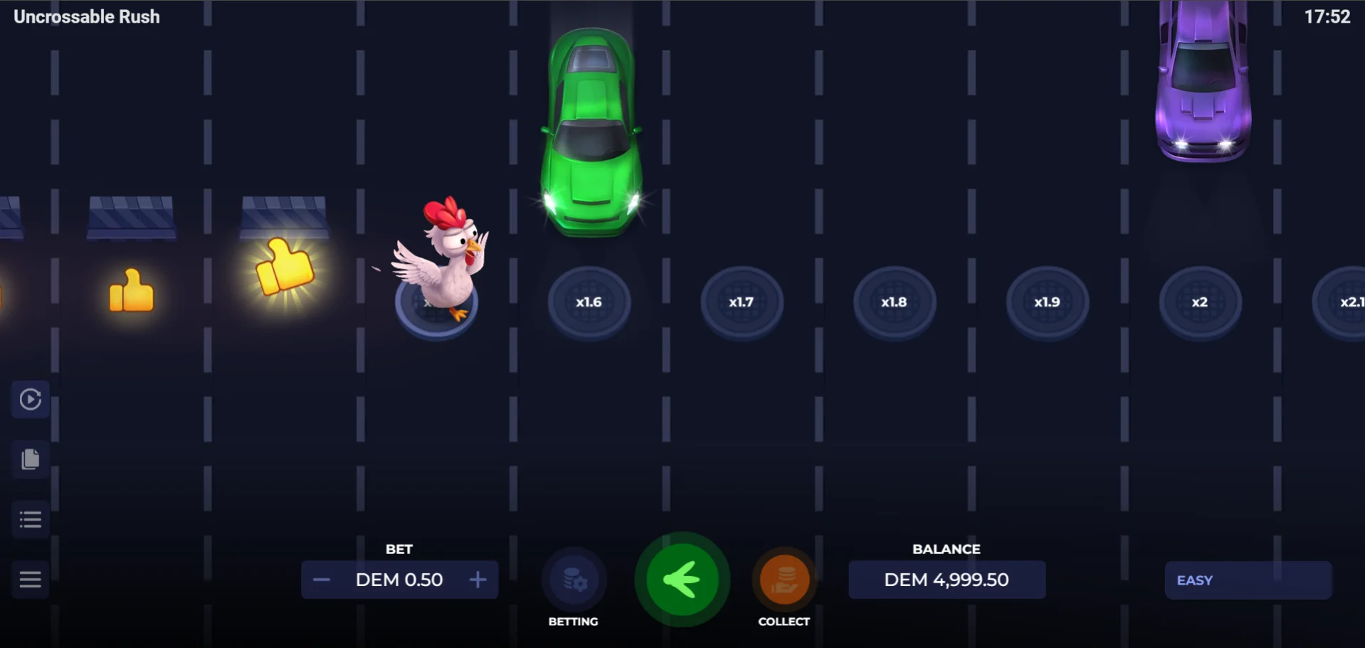 Uncrossable Rush Bonus